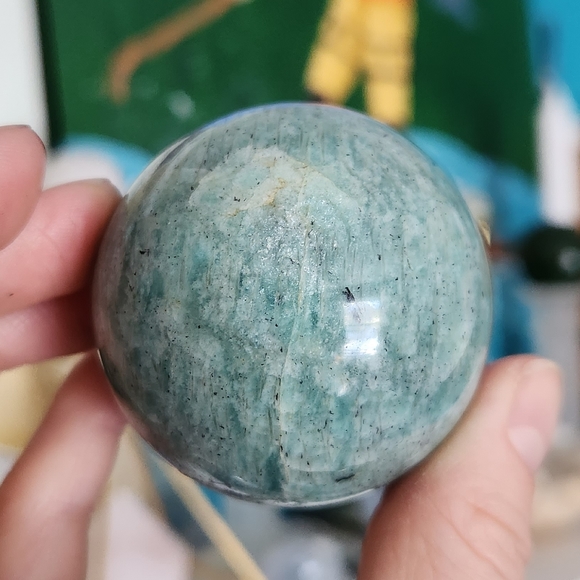 Apatite Crystal Sphere - Picture 2 of 2